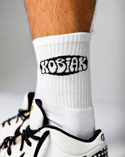 Białe Skarpety KOBIAK