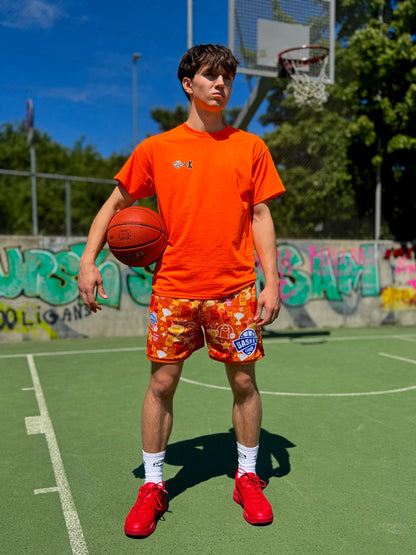 ORANGE T-SHIRT KOBIAK x BASKET CAMP (10 ITEMS ONLY)