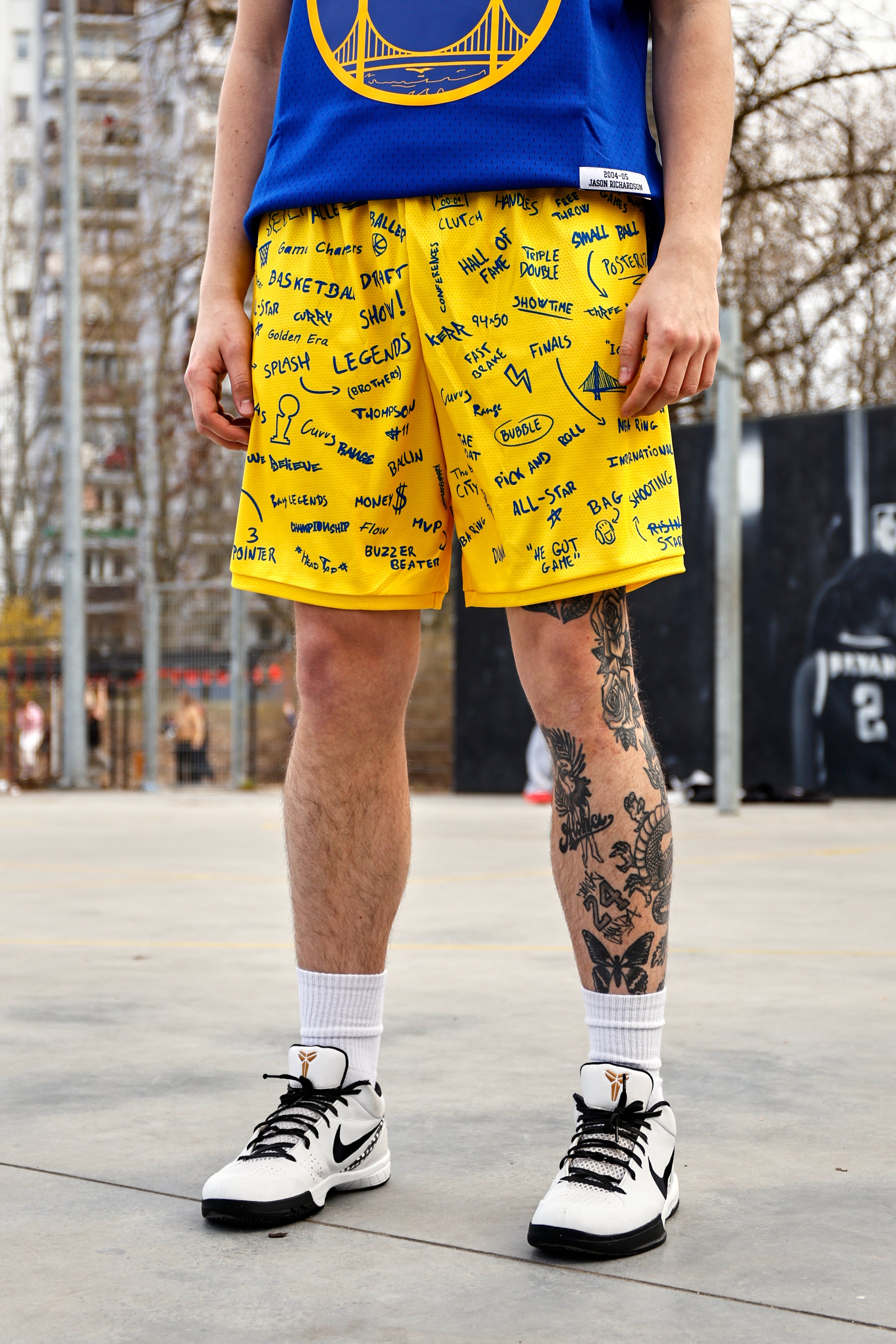 YELLOW SHORTS (GOLDEN STATE WARRIORS)