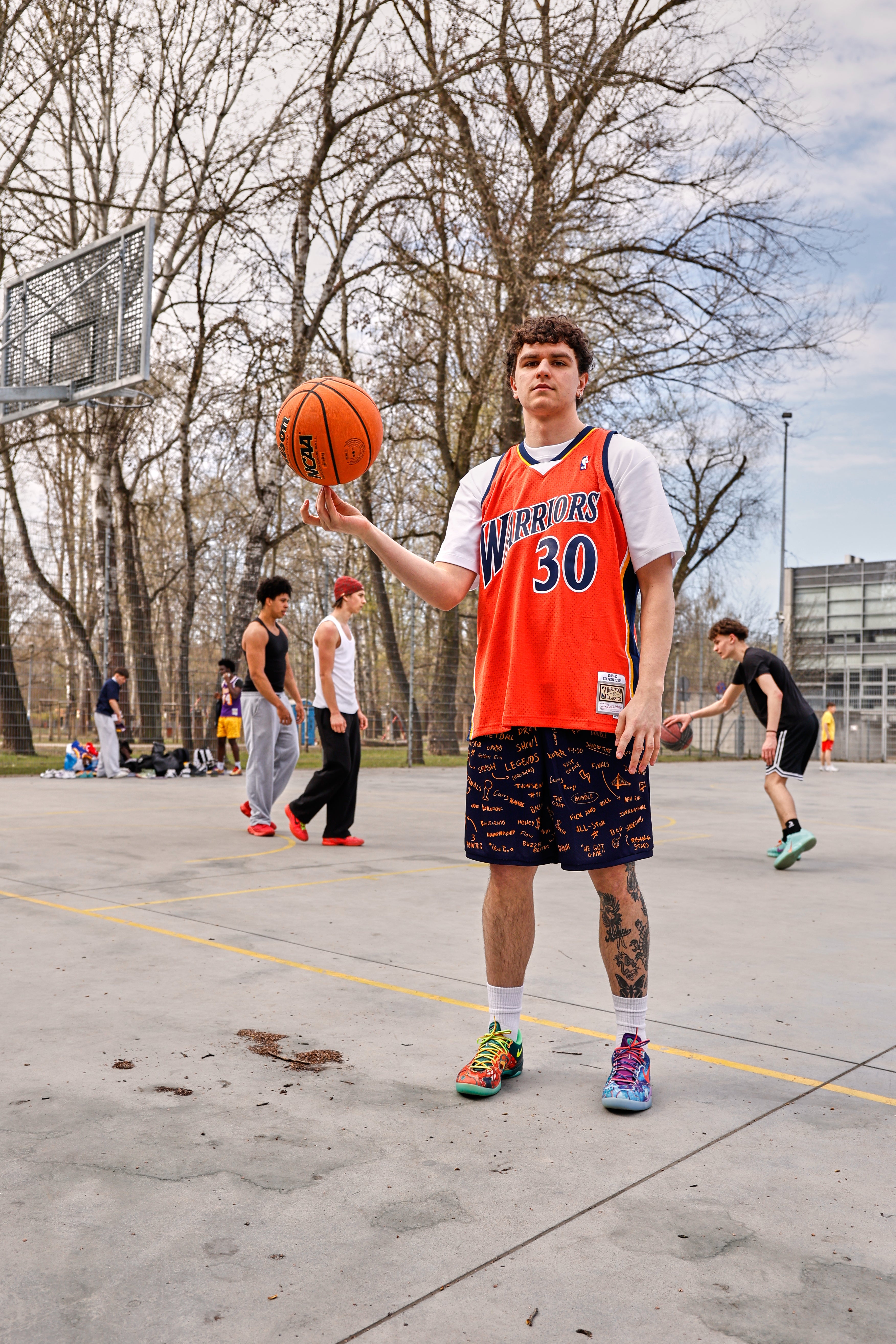 DARK BLUE SHORTS (GOLDEN STATE WARRIORS)