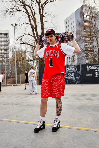 RED SHORTS (CHICAGO BULLS)