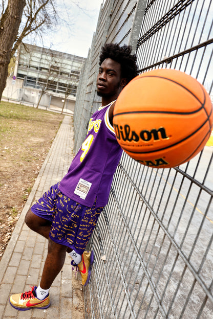 PURPLE SHORTS (LOS ANGELES LAKERS)