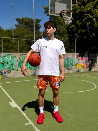 WHITE T-SHIRT KOBIAK x BASKET CAMP (LIMITED EDITION)