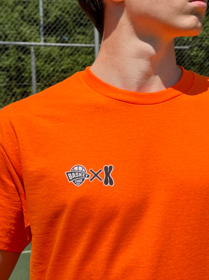 ORANGE T-SHIRT KOBIAK x BASKET CAMP (10 ITEMS ONLY)
