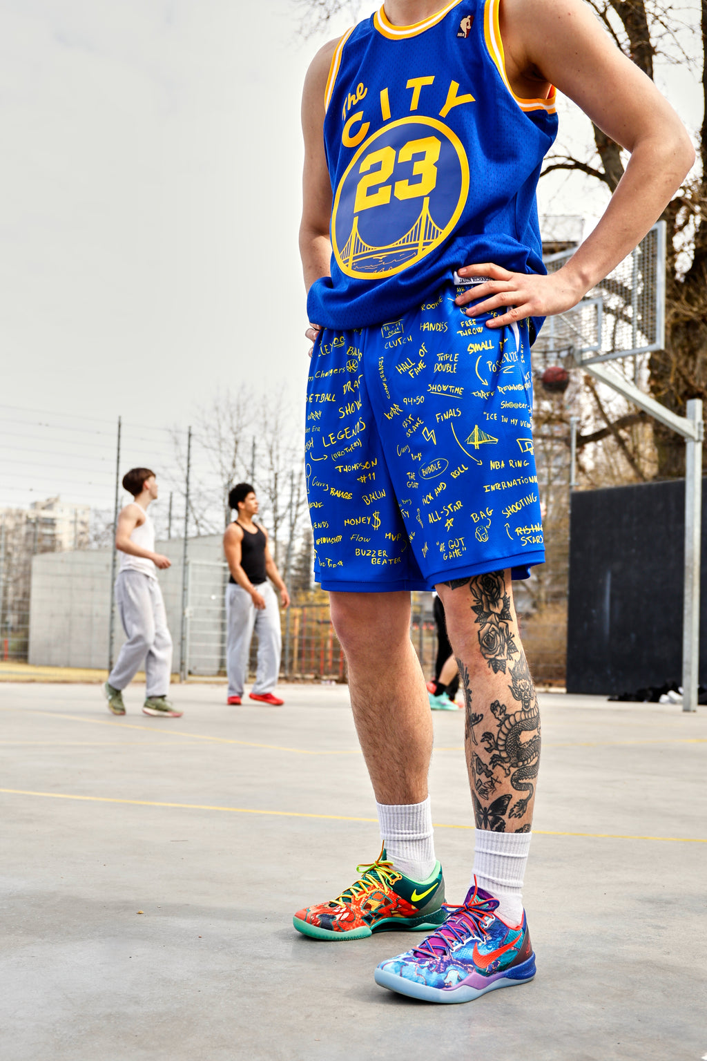 BLUE SHORTS (GOLDEN STATE WARRIORS)