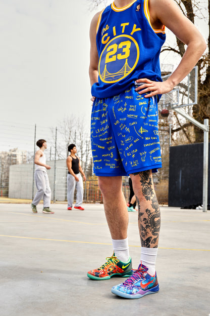 BLUE SHORTS (GOLDEN STATE WARRIORS)