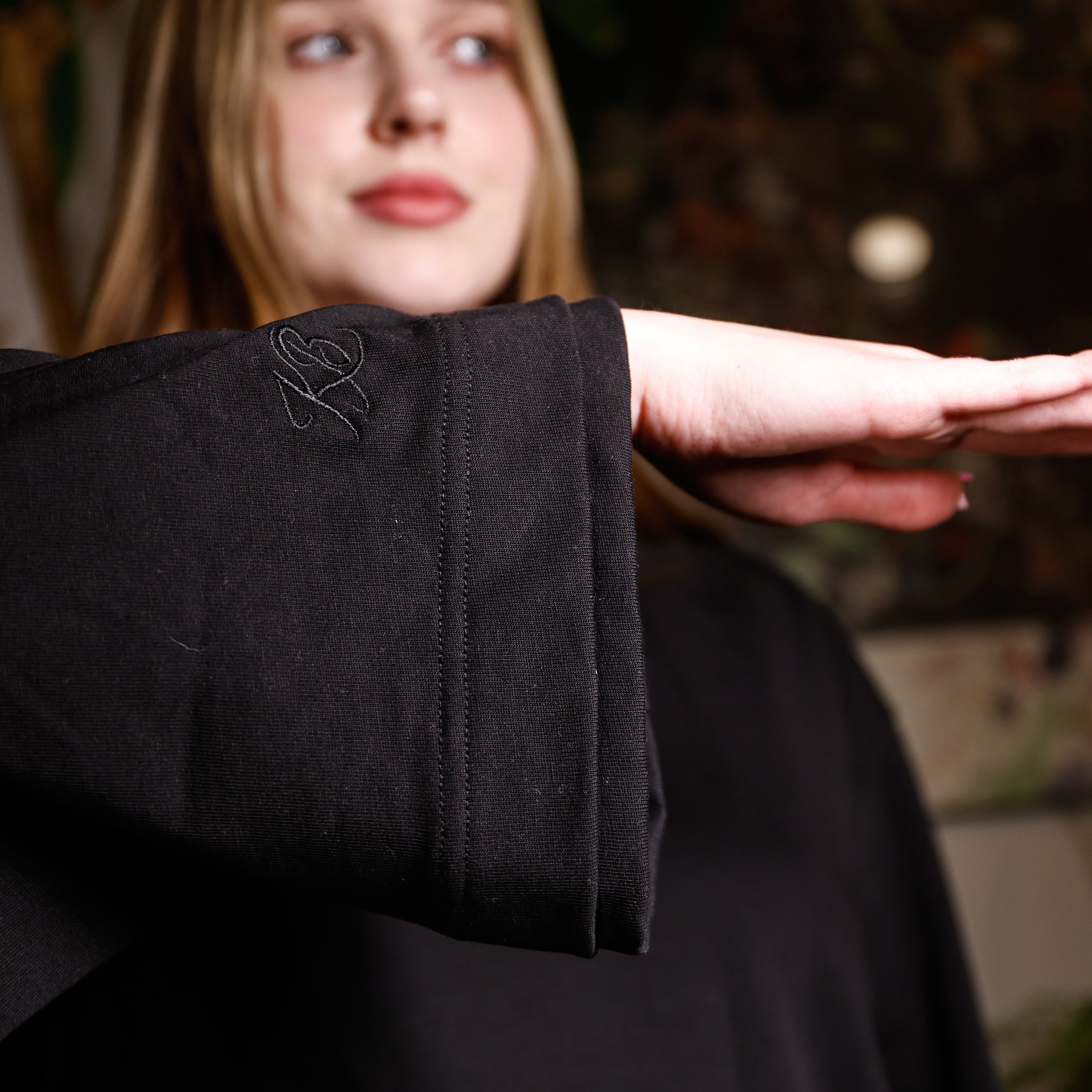 DOUBLE SLEEVE BOXY LONGSLEEVE (black)