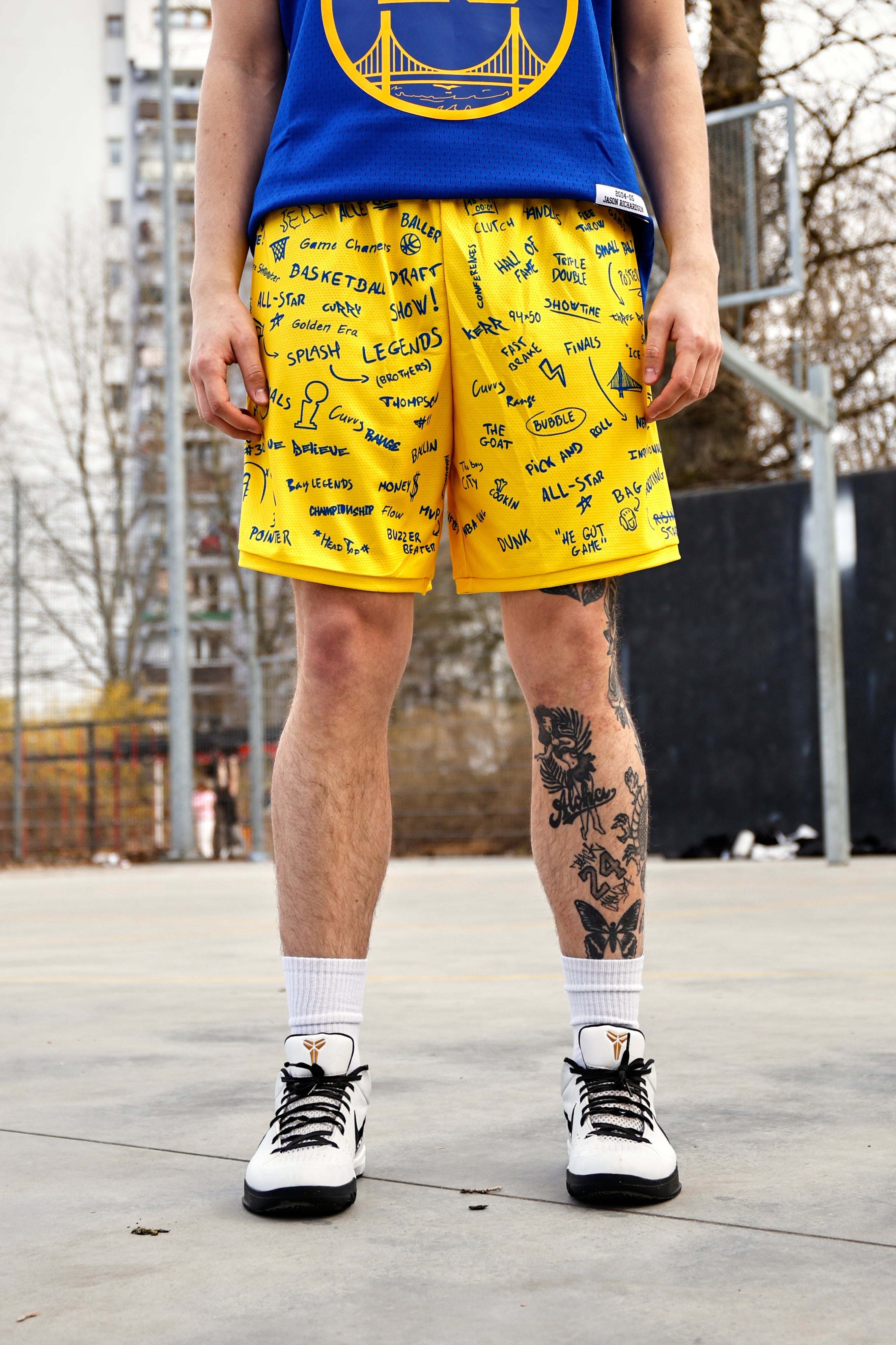 YELLOW SHORTS (GOLDEN STATE WARRIORS)