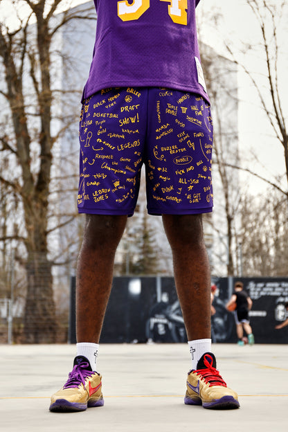 PURPLE SHORTS (LOS ANGELES LAKERS)