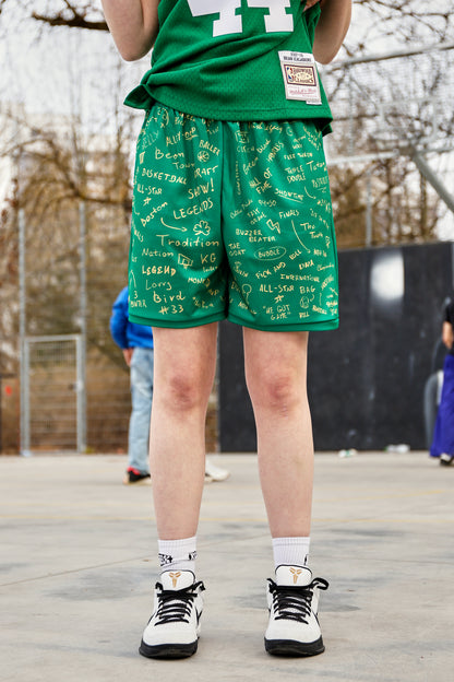 GREEN/GOLD SHORTS (BOSTON CELTICS)